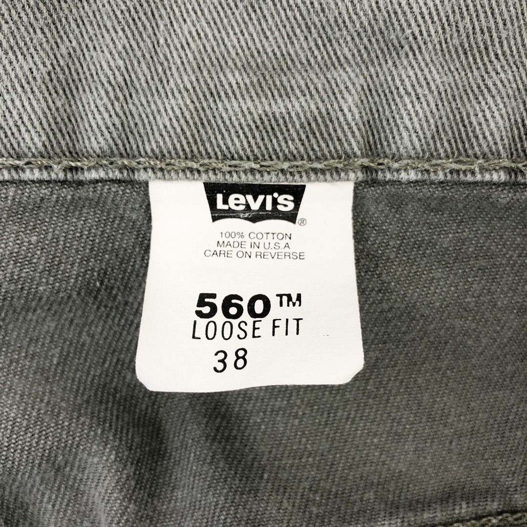 Levi's(リーバイス)の90年代 USA製 Levi's リーバイス 560 ショートパンツ カーキ (メンズ 38) 中古 古着 P0080 メンズのパンツ(ショートパンツ)の商品写真