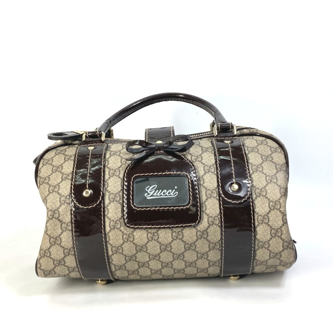 Gucci - グッチ GUCCI GG リボン プレート 203516 ハンドバッグ カバン