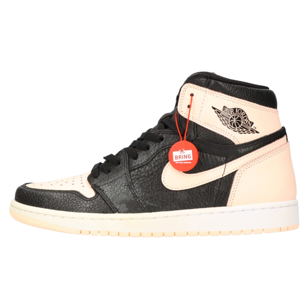 NIKE(ナイキ)のNIKE ナイキ AIR JORDAN 1 RETRO HIGH CRIMSON TINT エアジョーダン1 レトロ ハイカットスニーカー クリムゾンティント ブラック/ピンク 555088-081 US10 メンズの靴/シューズ(スニーカー)の商品写真