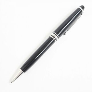 モンブラン(MONTBLANC)の極美品□MONTBLANC/モンブラン マイスターシュテュック ホワイトスター ツイスト式 ボールペン ブラック×シルバー ドイツ製 筆記確認◎(ペン/マーカー)