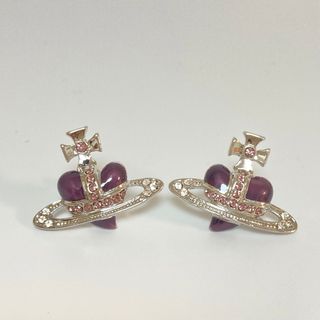 ヴィヴィアン(Vivienne Westwood) ピアス(パープル/紫色系)の通販 53 ヴィヴィアン(Vivienne Westwood) ピアス(パープル/紫色系)の通販 53