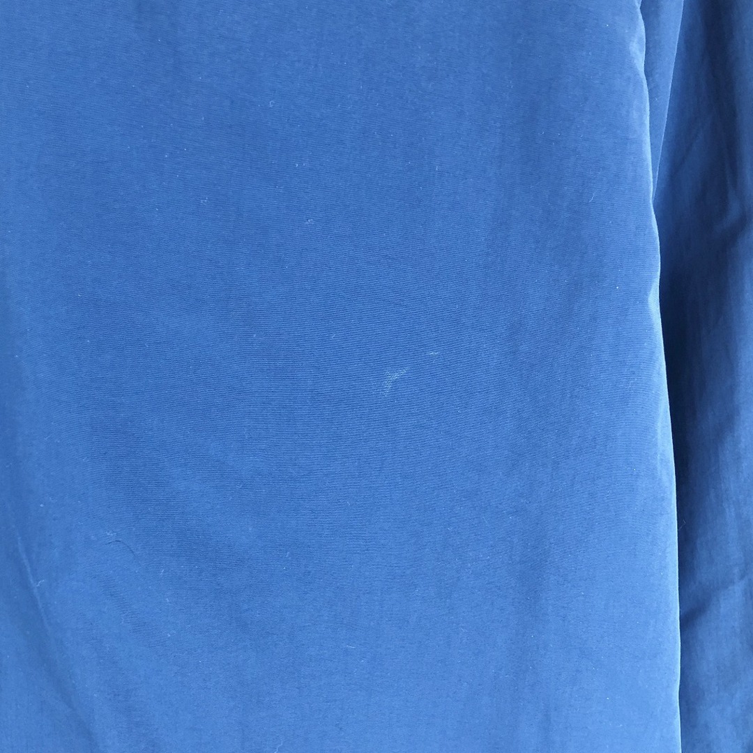 L.L.Bean(エルエルビーン)のL.L.Bean エルエルビーン ワンポイントロゴ ナイロン ジャケット 防風 アウトドア キャンプ 防寒 ブルー (メンズ XL) 中古 古着 P0136 メンズのジャケット/アウター(その他)の商品写真