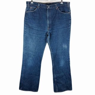 リーバイス(Levi's)の80年代 USA製 Levi's リーバイス 517 ブーツカットデニム パンツ アメカジ ブルー (メンズ 42/34) 中古 古着 P0165(その他)