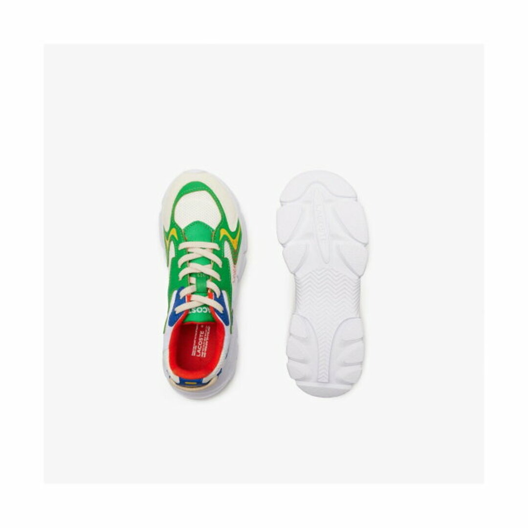 LACOSTE(ラコステ)の【ホワイト×ブルー】キッズ L003 NEO 223 1 SUC その他のその他(その他)の商品写真