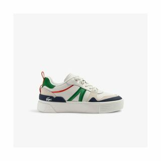 ラコステ(LACOSTE)の【ホワイト×グリーン】レディース L002 223 4 CFA(スニーカー)