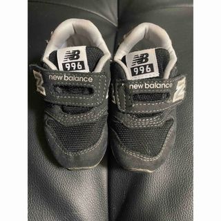 ニューバランス(New Balance)のニューバランス　996  ベビー　スニーカー　12.0センチ 黒　ブラック(スニーカー)