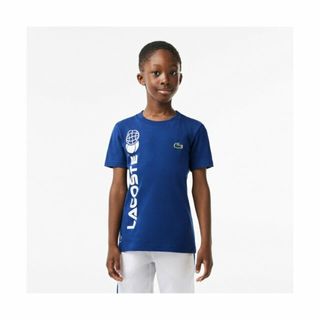 ラコステ(LACOSTE)の【ロイヤルブルー】『ダニエル・メドベージェフ』バックプリントTシャツ(その他)