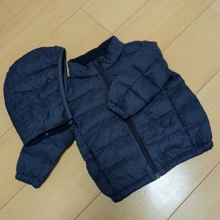 ユニクロ(UNIQLO)のユニクロ　ダウン　キッズベビー(ジャケット/コート)