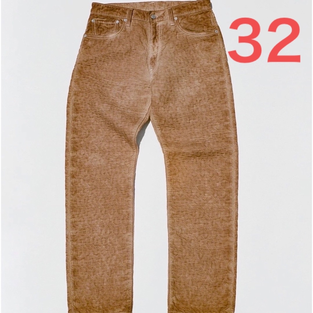 StussyStussy Levi's Dyed Jacquard Jeans Brown