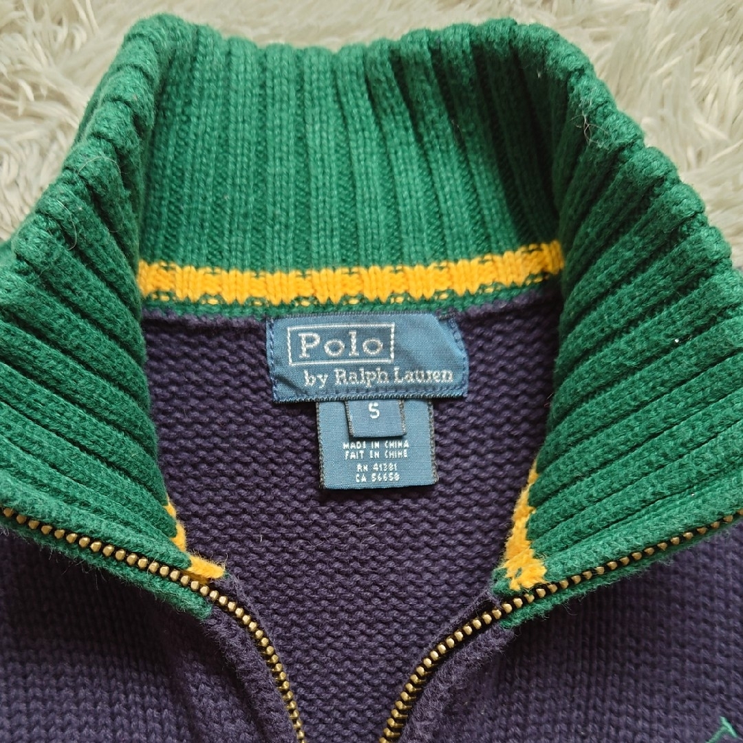 POLO RALPH LAUREN(ポロラルフローレン)のPOLOニット キッズ/ベビー/マタニティのキッズ服男の子用(90cm~)(ニット)の商品写真