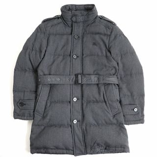 美品 入手困難★BLACK LABEL ダウンジャケット XL チェック柄 黒