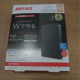 バッファロー(Buffalo)の【happy melody様専用】HDD HD-PGF5.0U3-GBKA(PC周辺機器)