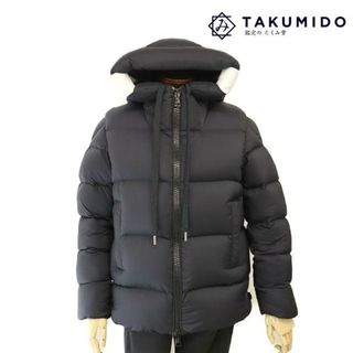 モンクレール(MONCLER)のモンクレール ダウンジャケット フードロゴ オダート G20911A00059 中古 サイズ1 ブラック MONCLER 【中古】 | ODART ブランド 冬 ウインター ファッション アウター 黒 防寒 ABランク(ダウンジャケット)