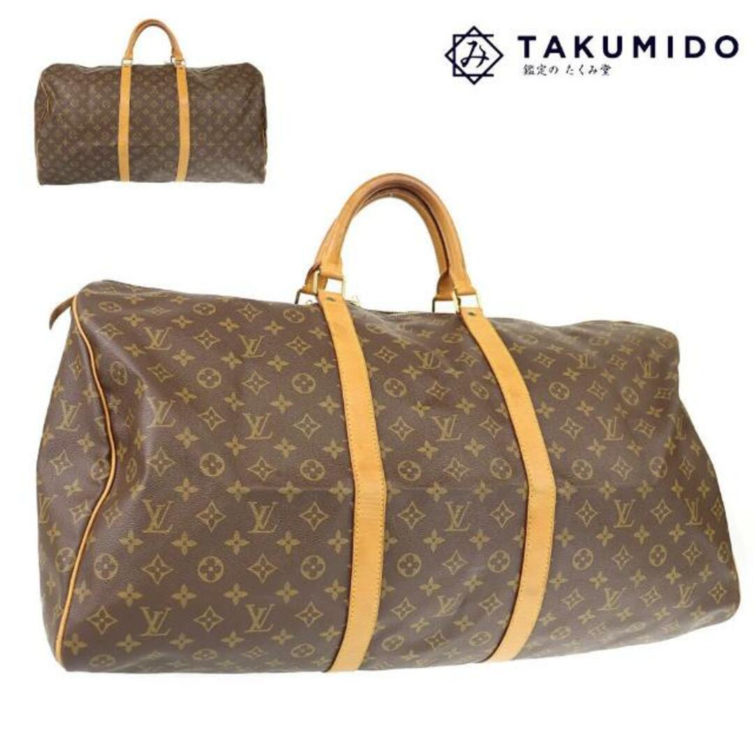 【美品】LOUIS VUITTON ボストンバッグ キーポル60 ブラック