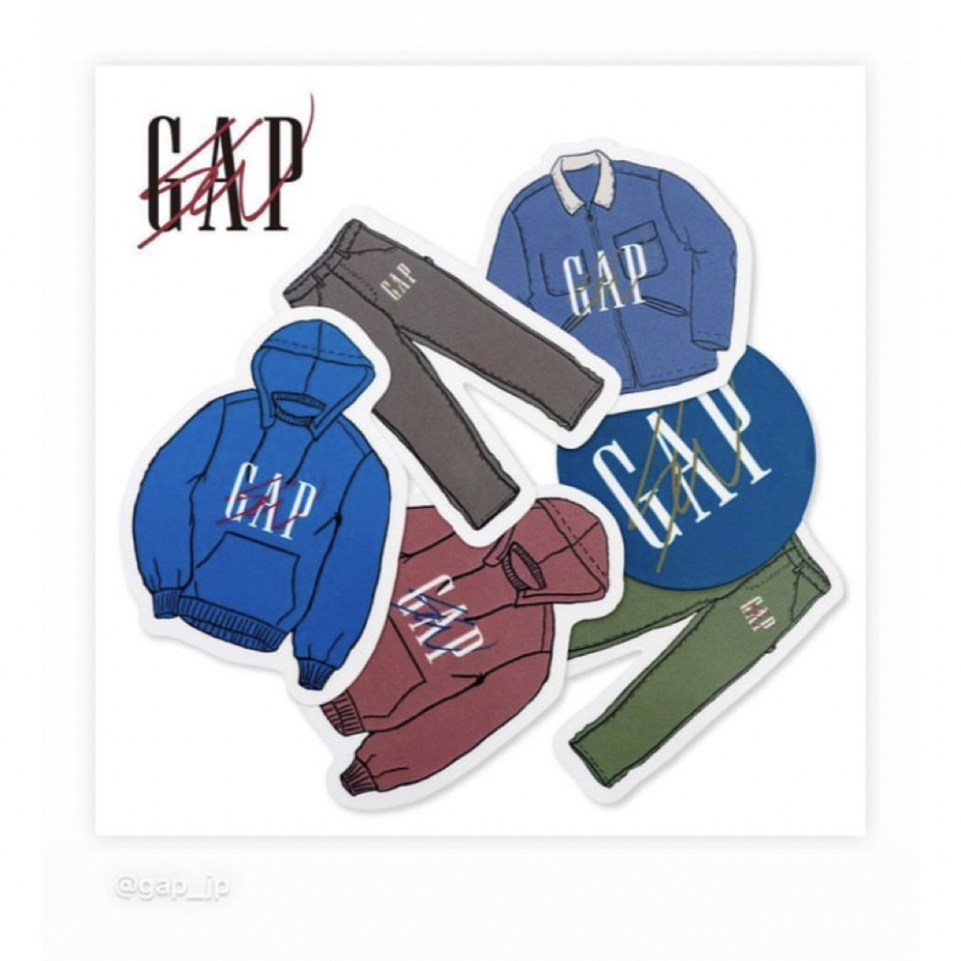 GAP(ギャップ)のGAP×ショーンウェザースプーン ステッカー ノベルティ メンズのファッション小物(その他)の商品写真