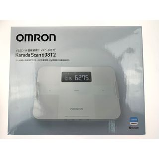 オムロン(OMRON)の▽▽オムロン 体重体組成計 カラダスキャン KRD-608T2-W ホワイト(体重計/体脂肪計)