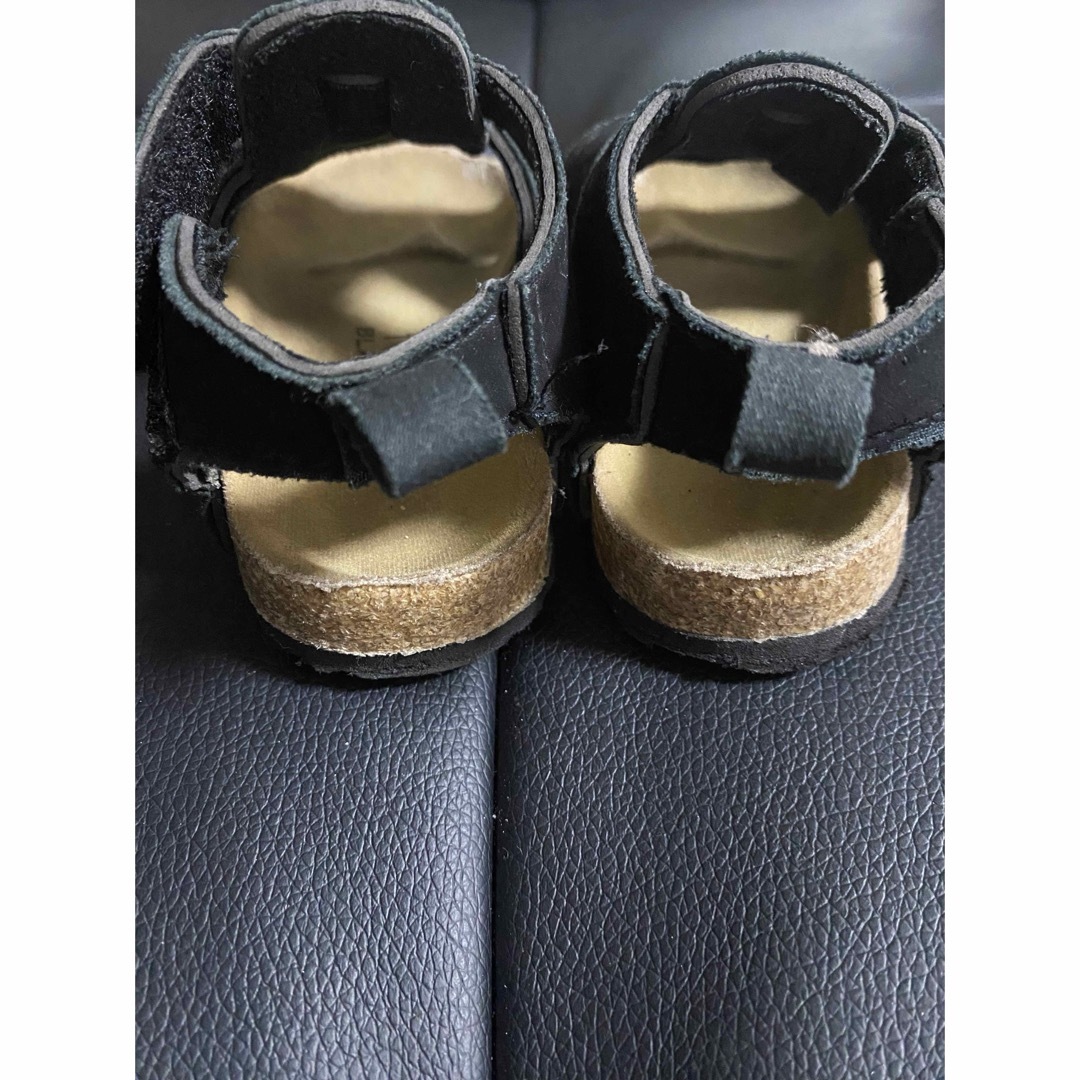 ブラック　サンダル　12.0 キッズ/ベビー/マタニティのベビー靴/シューズ(~14cm)(サンダル)の商品写真
