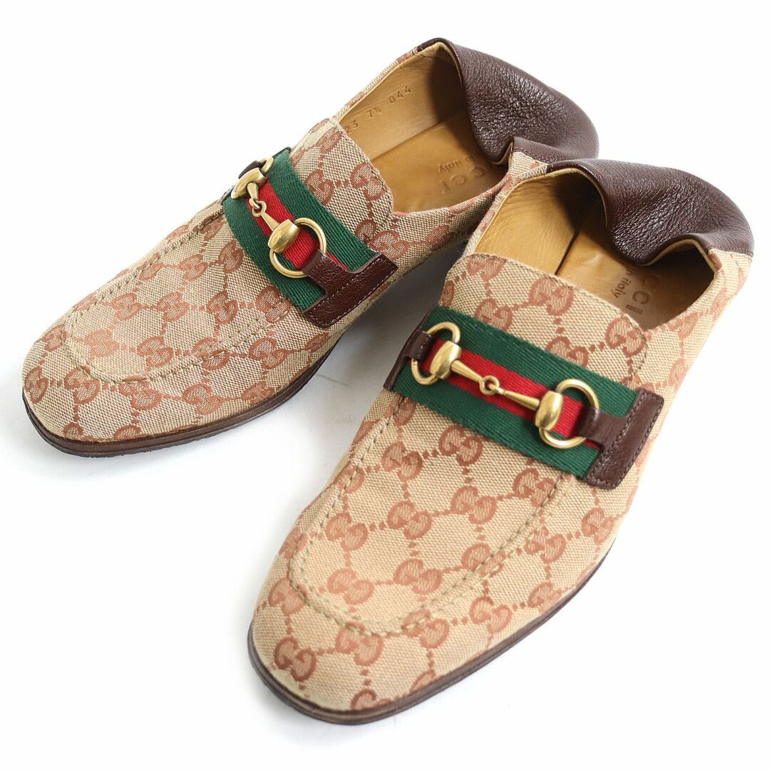 Gucci - 美品◇GUCCI グッチ 546223 2WAY GGキャンバス×レザー ホース
