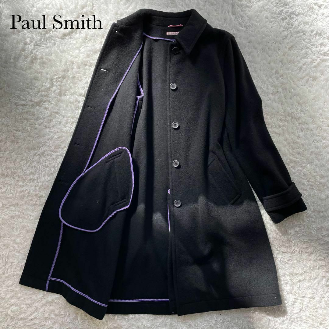 Paul Smith - 極美品✨ポールスミス ロングコート パイピング ウール A ...