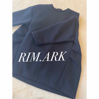 リムアーク(RIM.ARK)のたまご様専用 RIM.ARK 美品 ネイビー トレーナー FREE(トレーナー/スウェット)