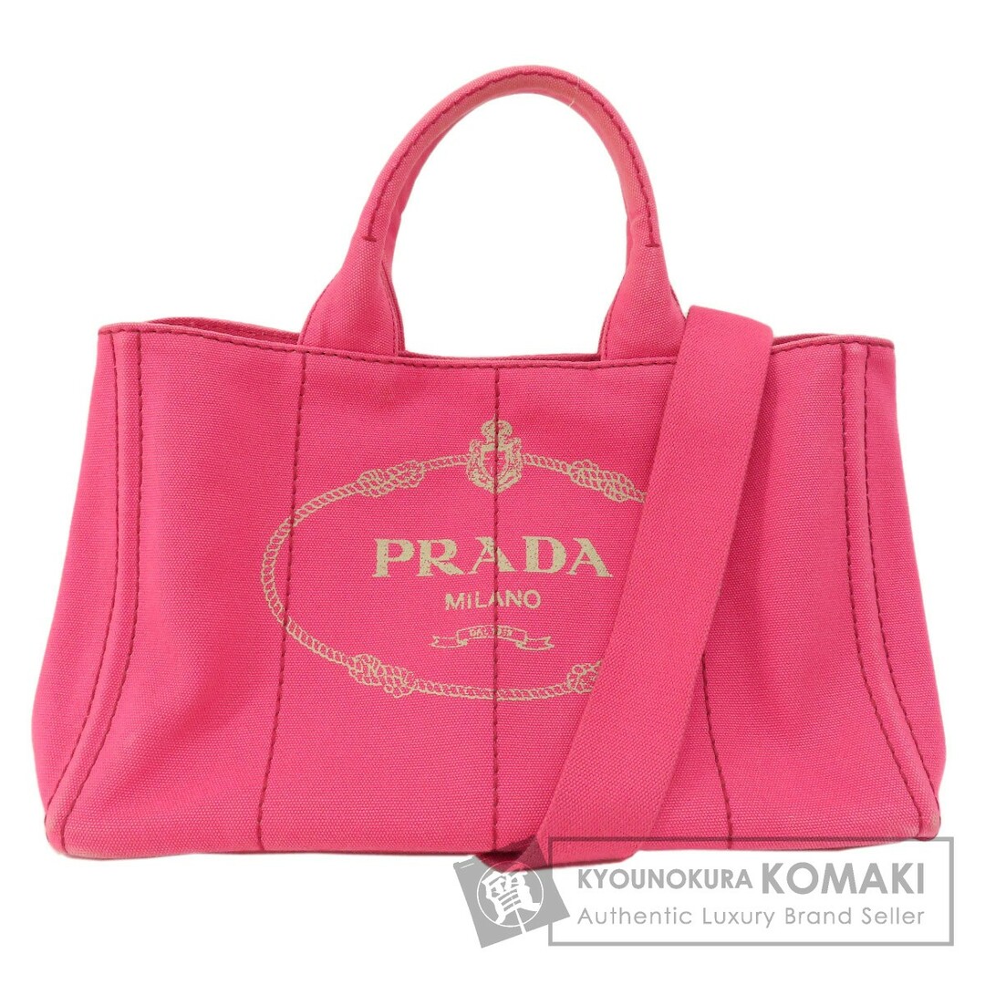 トートバッグ素材PRADA カナパ 2WAY トートバッグ デニム レディース