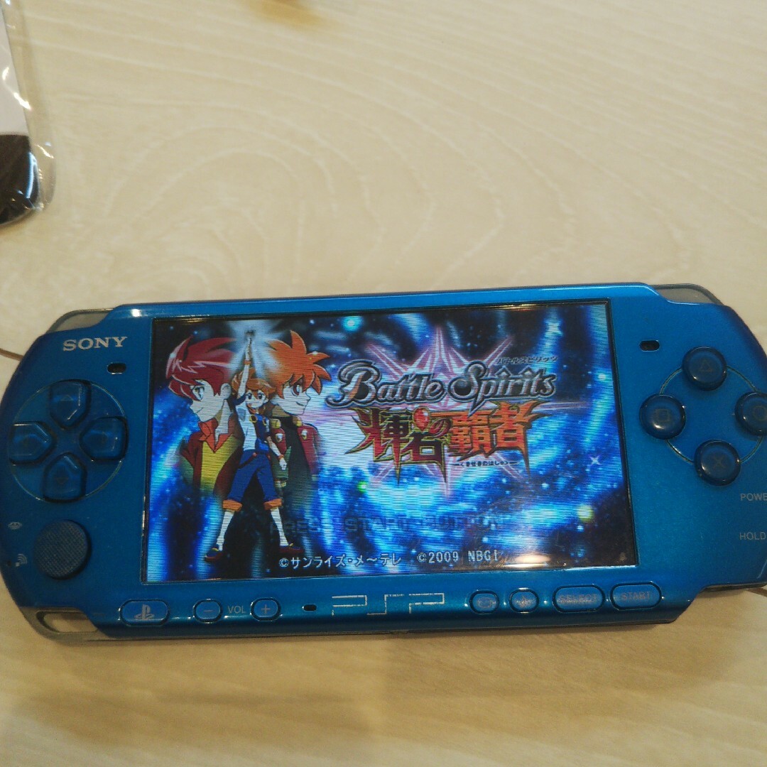 PlayStation Portable - 美品⭐️psp3000本体⭐️青。新品バッテリー PlayStation Portable - 美品⭐️psp3000本体⭐️青。新品バッテリー