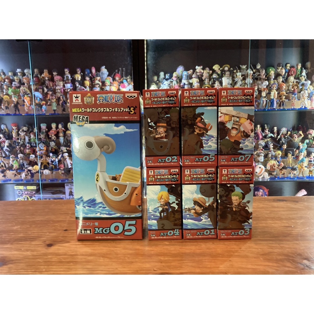 新品未開封】ワンピース ワーコレ ミニメリー号 ATTACK おもちゃ 新品未開封】ワンピース ワーコレ ミニメリー号 ATTACK おもちゃ