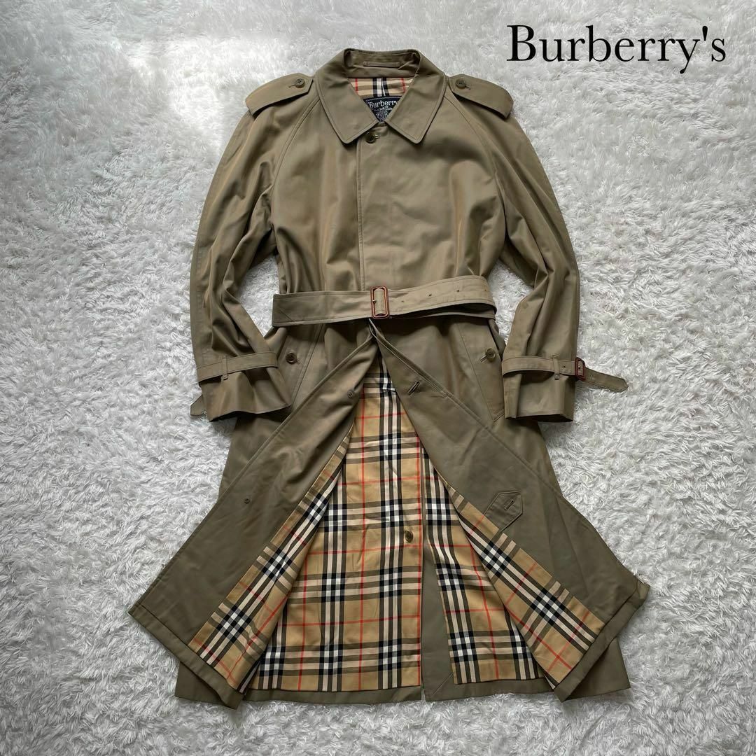 BURBERRY - 美品✨バーバリー トレンチコート ベルト ノバチェック