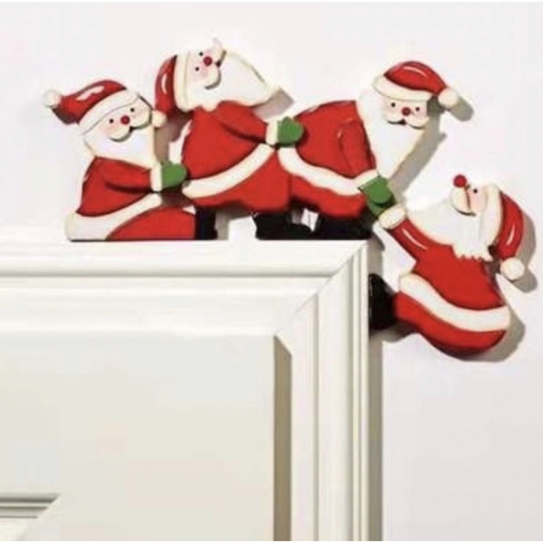 クリスマス ウッドコーナー フレーム サンタ ツリー 飾り トナカイ イヴ ハンドメイドのインテリア/家具(インテリア雑貨)の商品写真