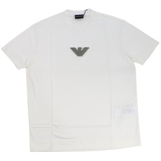 エンポリオアルマーニ(Emporio Armani)のEmporio Armani エンポリオ・アルマーニ 3L1TCD Tシャツ VANILLA ICE ホワイト系 メンズ(Tシャツ/カットソー(半袖/袖なし))