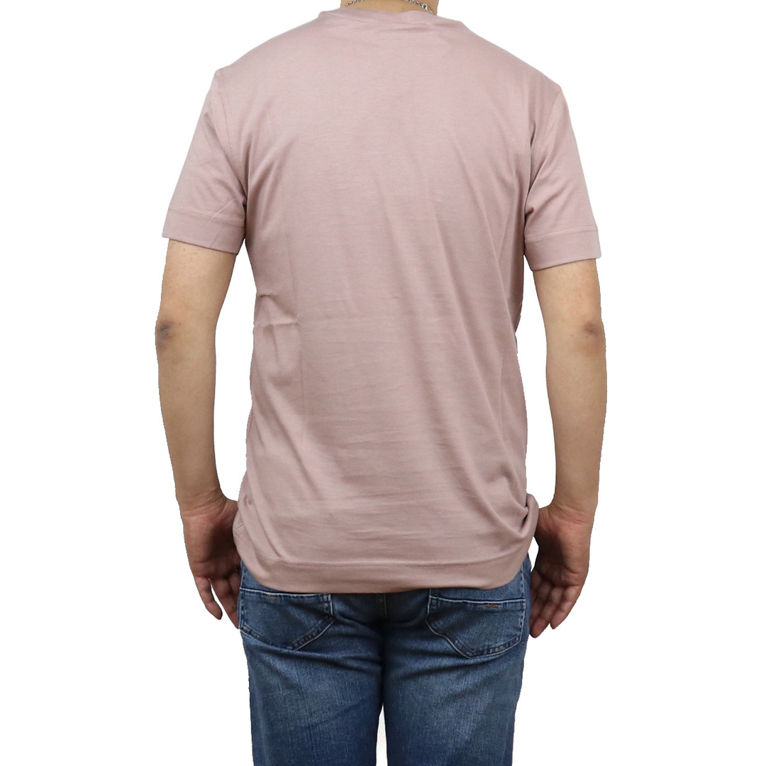 Emporio Armani(エンポリオアルマーニ)のEmporio Armani エンポリオ・アルマーニ 3K1TE6 Tシャツ ROSA ANTICO ピンク系 メンズ メンズのトップス(Tシャツ/カットソー(半袖/袖なし))の商品写真