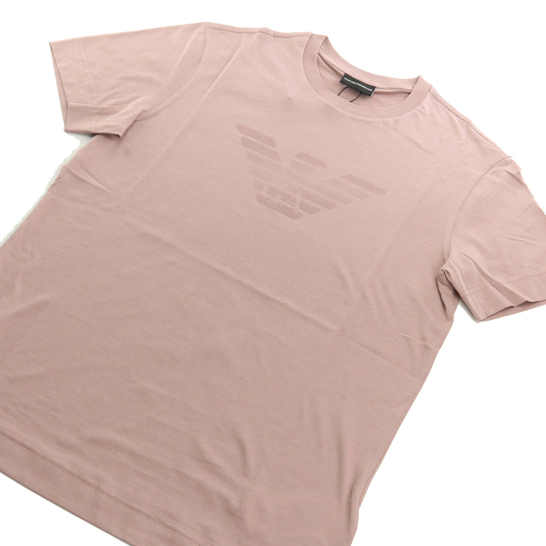 Emporio Armani(エンポリオアルマーニ)のEmporio Armani エンポリオ・アルマーニ 3K1TE6 Tシャツ ROSA ANTICO ピンク系 メンズ メンズのトップス(Tシャツ/カットソー(半袖/袖なし))の商品写真