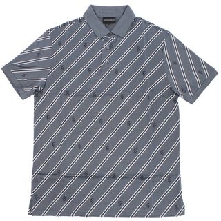 エンポリオアルマーニ(Emporio Armani)のEmporio Armani エンポリオ・アルマーニ 3K1FB6 ポロシャツ GRIGIO RIGA EA グレー系 メンズ(ポロシャツ)