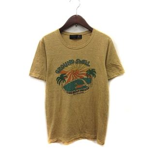 リコ(RICO)のリコ Tシャツ カットソー 半袖 S 黄色 黄土色 /YI(Tシャツ/カットソー(半袖/袖なし))