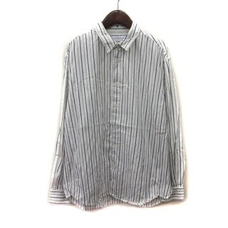 ユナイテッドアローズグリーンレーベルリラクシング(UNITED ARROWS green label relaxing)のグリーンレーベルリラクシング シャツ ストライプ 長袖 M マルチカラー /YI(シャツ)