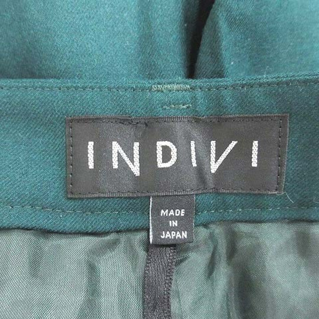 INDIVI(インディヴィ)のインディヴィ INDIVI ワイドパンツ 42 緑 グリーン /CT レディースのパンツ(その他)の商品写真