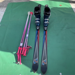 ケーツー K2 テレマーク スキー Schi Devil 160cm 77ｍｍ ビンディング G3タルガ レディース スキー板 BCスキー