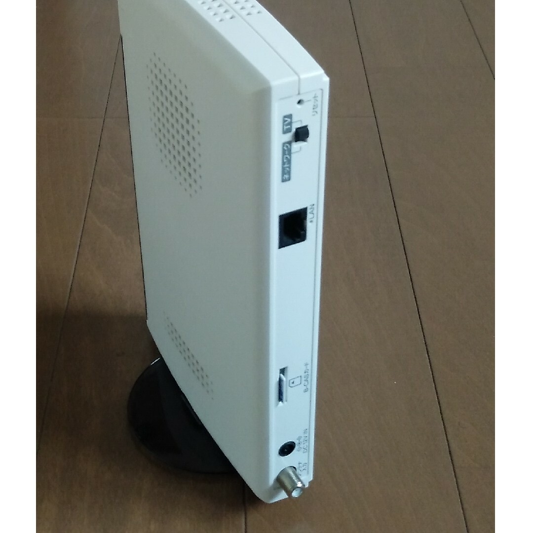ツインバード 地デジチューナー VW-J108-TX b-casカード付きの ツインバード 地デジチューナー VW-J108-TX b-casカード付きの