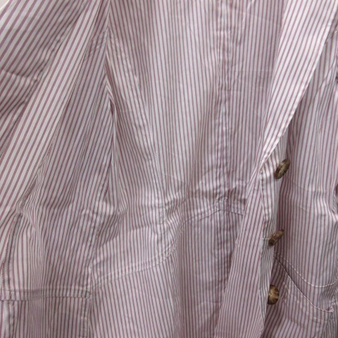 other(アザー)のイヴィスト テーラードジャケット ストライプ 40 ピンク 白 ホワイト /YI レディースのジャケット/アウター(その他)の商品写真