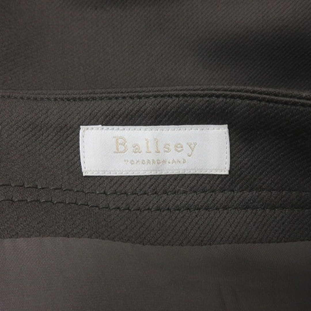 Ballsey(ボールジィ)のボールジー  タイトスカート ロング ウール 36 緑 カーキ /YI レディースのスカート(ロングスカート)の商品写真