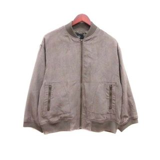 ダブルクローゼット(w closet)のw closet ジャケット ブルゾン フェイクスエード 総裏地 F 茶 ■MO(ブルゾン)