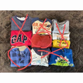 ベビーギャップ(babyGAP)の【写真3枚目のみ】男の子　80 秋冬物　10点　まとめ売り(ジャケット/コート)