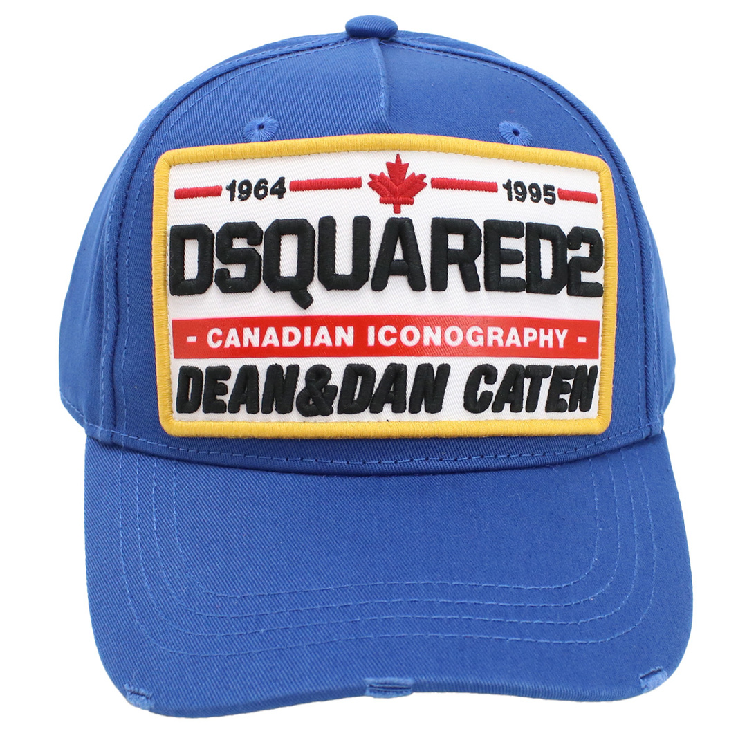 DSQUARED2 ディースクエアード BCM0355 キャップ ブルー系 メンズ