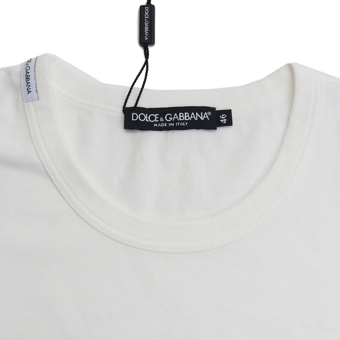 DOLCE&GABBANA ドルチェ&ガッバーナ G8JX7Z Tシャツ ホワイト系 メンズ