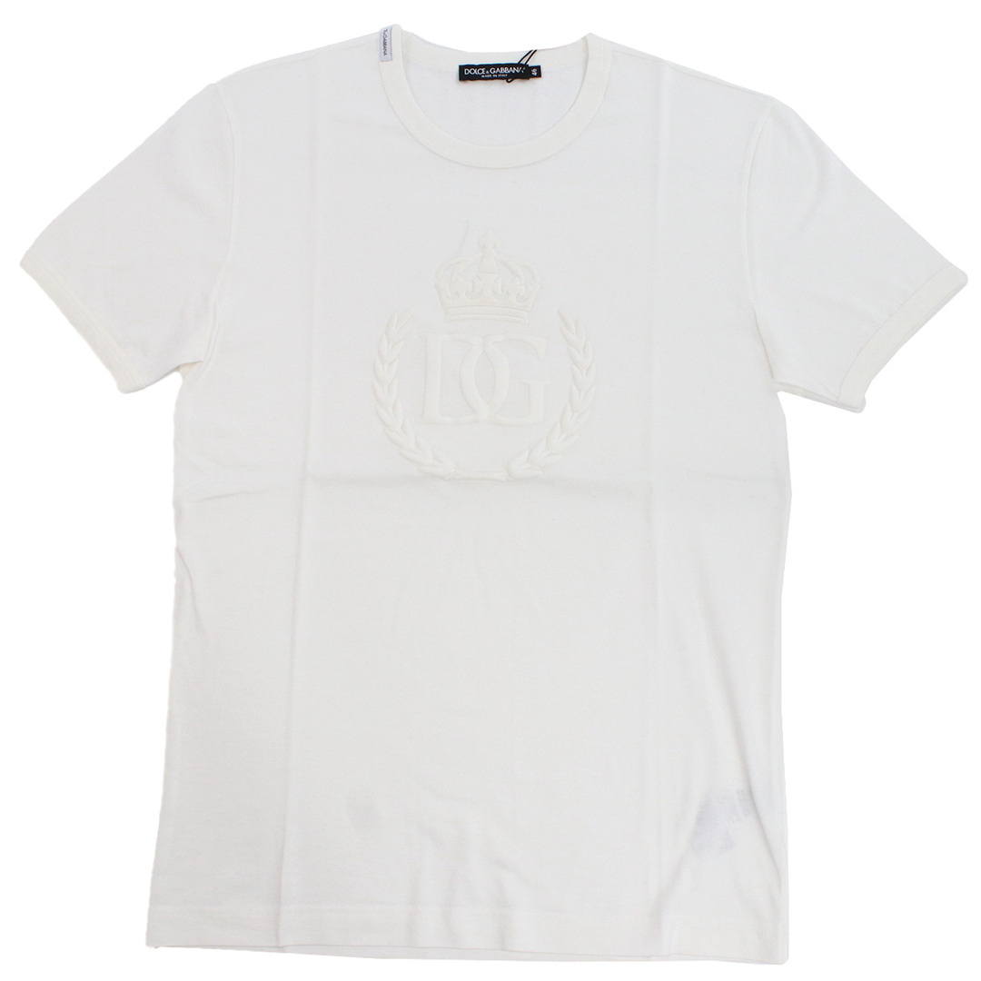 DOLCE&GABBANA ドルチェ&ガッバーナ G8JX7Z Tシャツ ホワイト系 メンズ