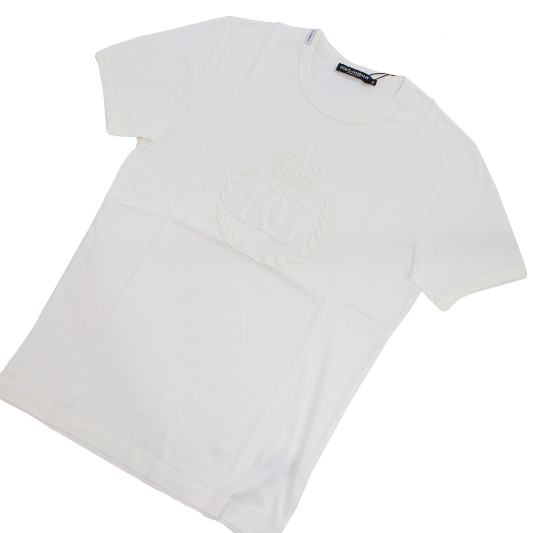 DOLCE&GABBANA ドルチェ&ガッバーナ G8JX7Z Tシャツ ホワイト系 メンズ