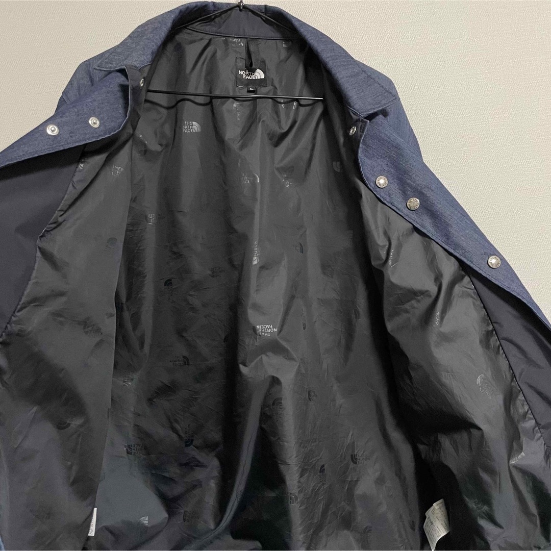 【NORTH FACE】 美品!ゴアテックス コーチ ジャケット デニム