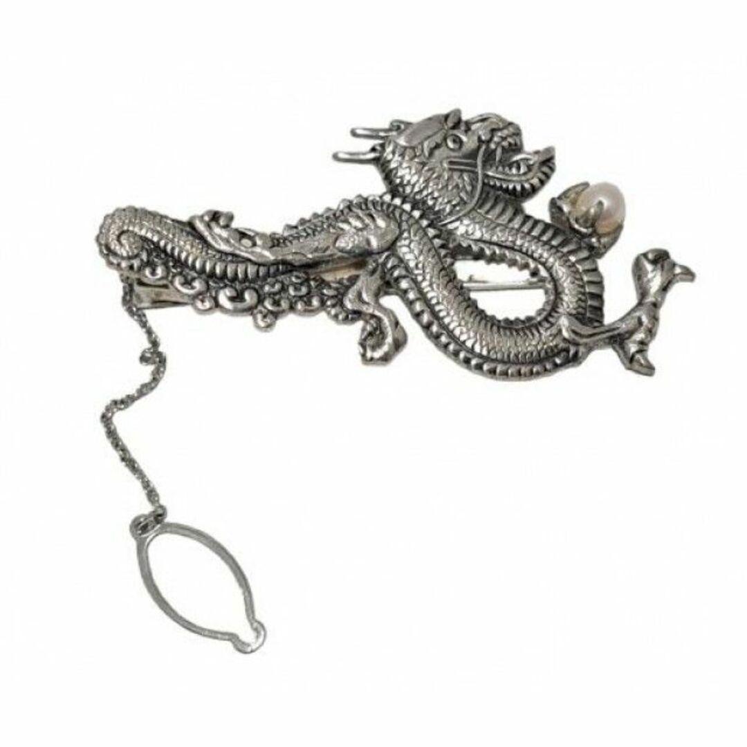 MIKIMOTO(ミキモト)のミキモト タイピン タイバー 龍 SILVER製 雲竜 ネクタイ留め メンズのファッション小物(ネクタイピン)の商品写真