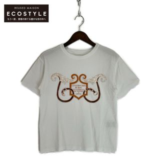 エルメス(Hermes)のエルメス ホワイト 21SS L'INSTRVCTION DV ROY Tシャツ 34(タイツ/ストッキング)