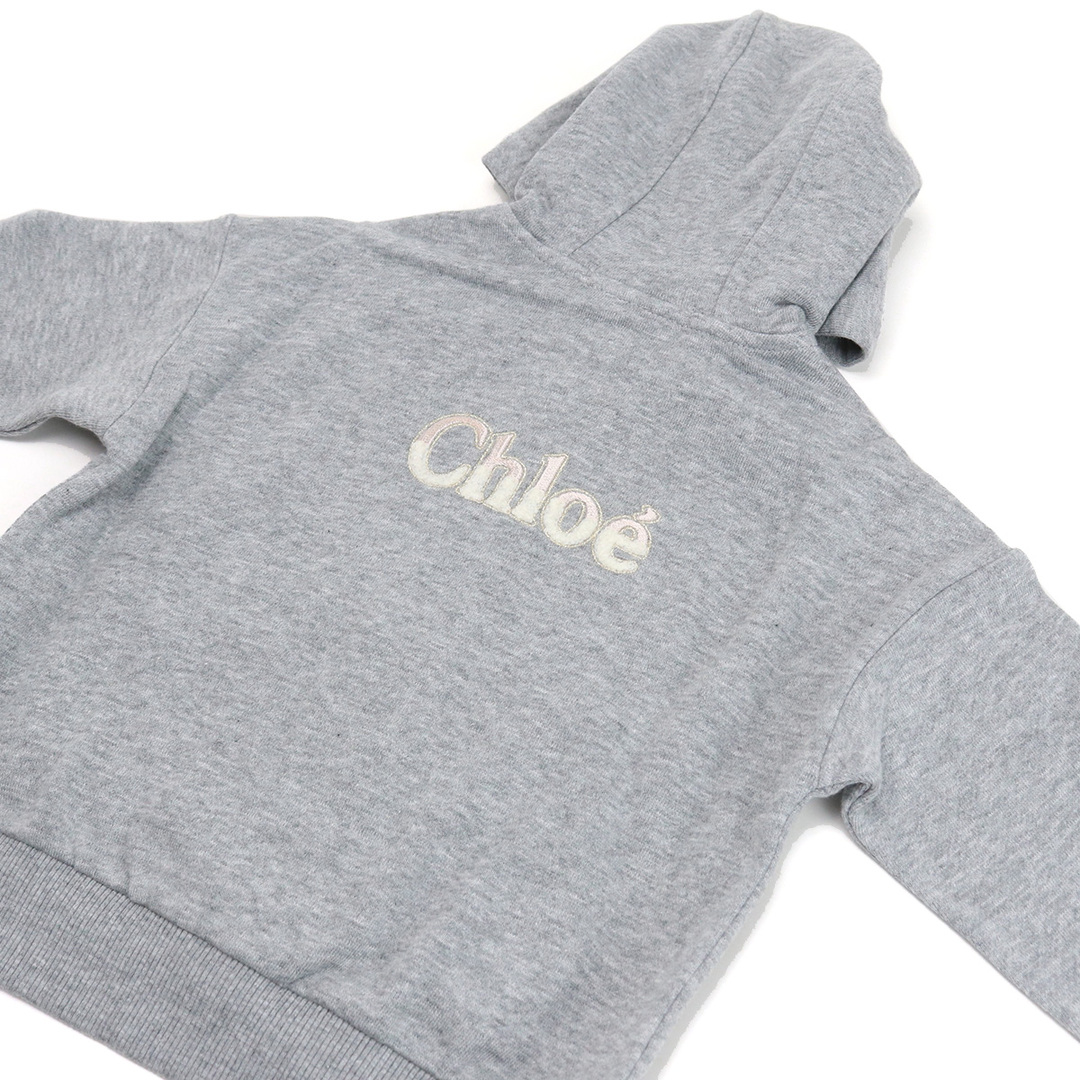 Chloe(クロエ)のChloe クロエ C15B97 パーカー GREY MARL MEDIUM グレー系 ベビー キッズ/ベビー/マタニティのベビー服(~85cm)(トレーナー)の商品写真